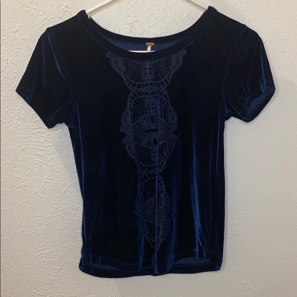Free People Velvety Top #77N